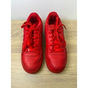Nike Air Force 1 LV8 GS Kids University Red Sneakers Size 5.5Y  DM8875-600
